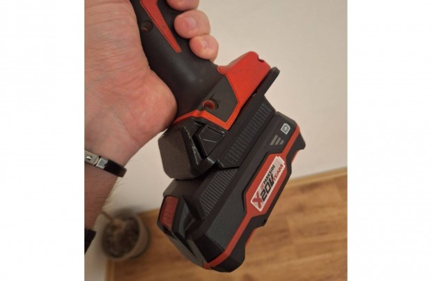 Parkside x20v akku adapter Milwaukee M18v gpekhez