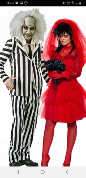 Pros jelmez Beetlejuice Halloween jelmez