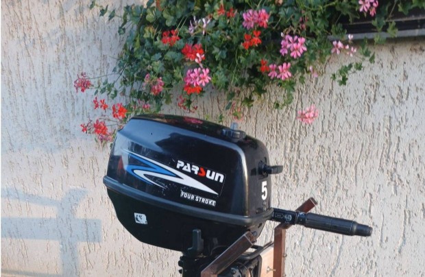 Parsun 5hp 4stroke rövid csónakmotor