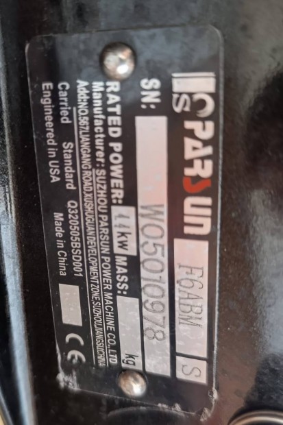 Parsun 6 Le 4 Taktos Csónakmotor
