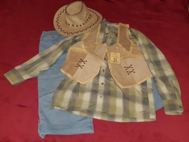 Partyra, Farsangra! Cowboy Girl jelmez szett! 48-50-es