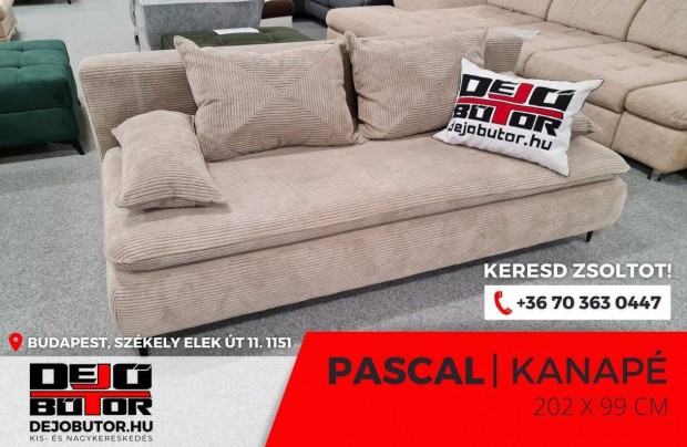 Pascal krm kanap btor lgarnitra rugs 202x99 cm gyazhat