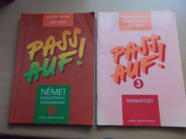 Pass auf! - Nmet nyelvknyv 3. + Munkafzet gyermekeknek