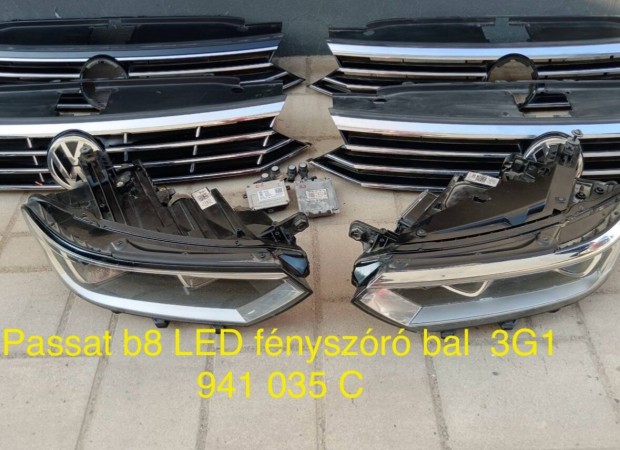 Passat B8 bal fnyszor 3G1 941 035 C elad