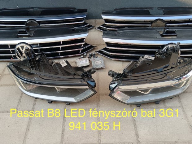 Passat B8 bal fnyszor 3G1 941 035 H elad