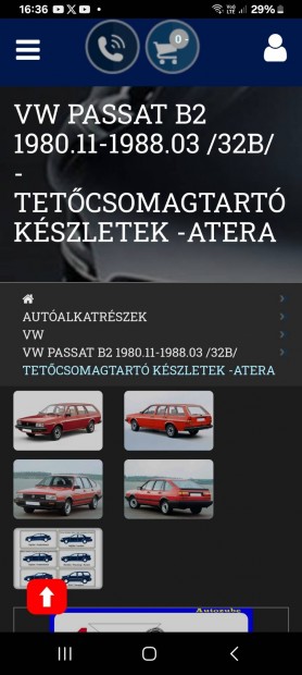 Passat tetlc,tet csomagtart,keresztlc,keresztrd!!