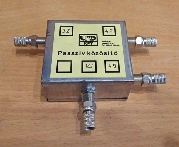 Passzv antenna kzst szr 3 UHF csatornra