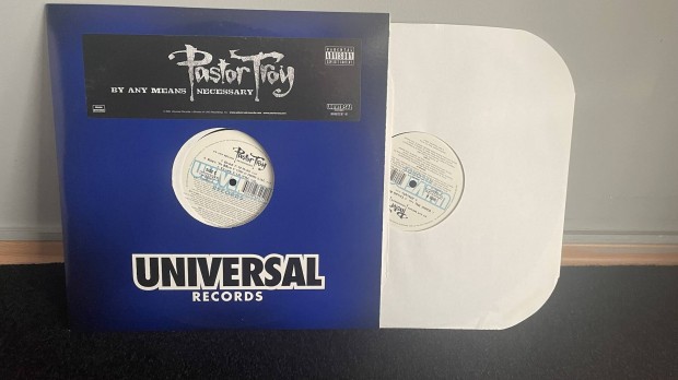 Pastor Troy - By Any Means Necessary Vinyl LP Bakelitlemez 