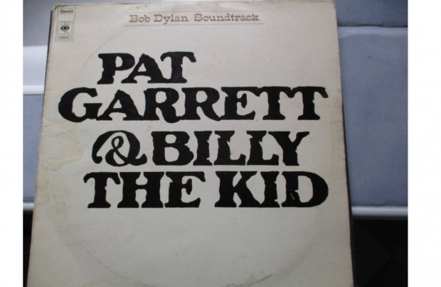 Pat Garrett & Billy the kid LP hanglemez elad