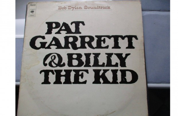 Pat Garrett & Billy the kid bakelit hanglemez elad