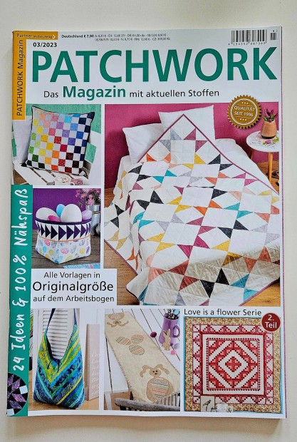 Patchwork nmet nyelv kreatv magazin 2023/3