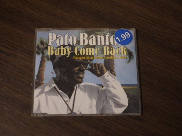 Pato Banton - Baby come back ( Maxi CD )