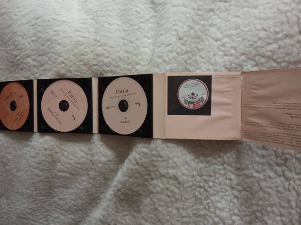 Ptria - Magyar npzenei gramofonfelvtelek 3CD CD-ROM