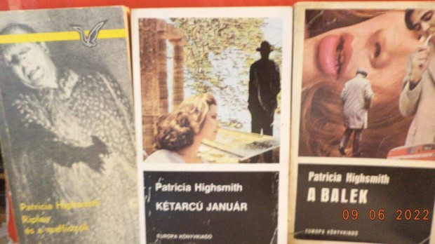 Patricia Highsmith krimijei 4 db