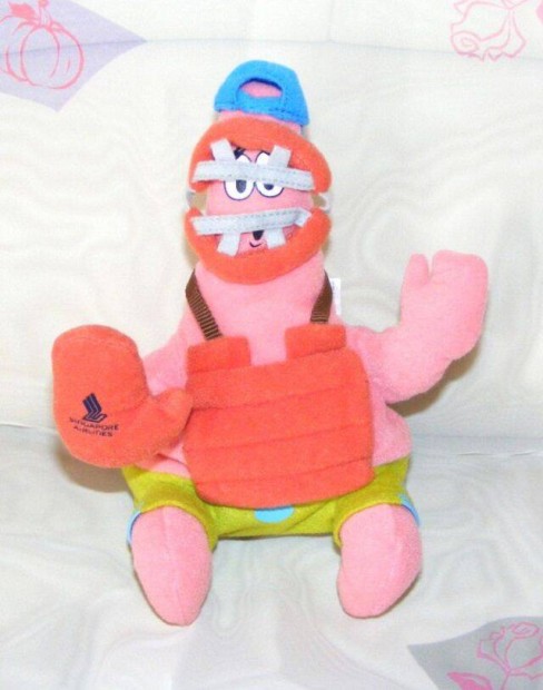Patrik báb figura Spongyabob mese