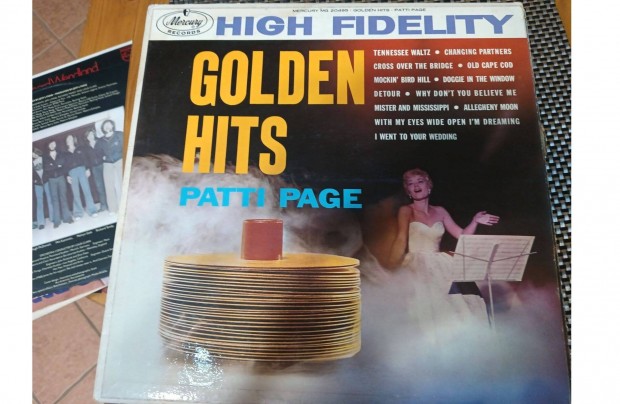 Patti Page Golden hits vinyl hanglemez elad