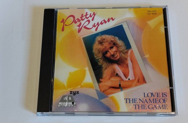 Patty Ryan - Love Is The Name Of The Game CD Italo- Disco