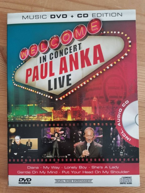 Paul Anka CD-DVD