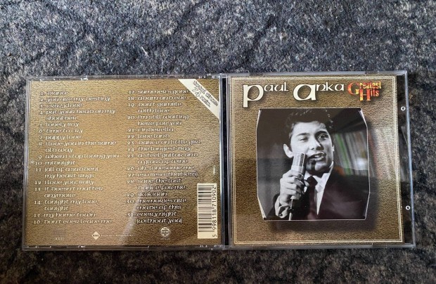 Paul Anka -Greatest Hits CD, j,Posta megoldhat