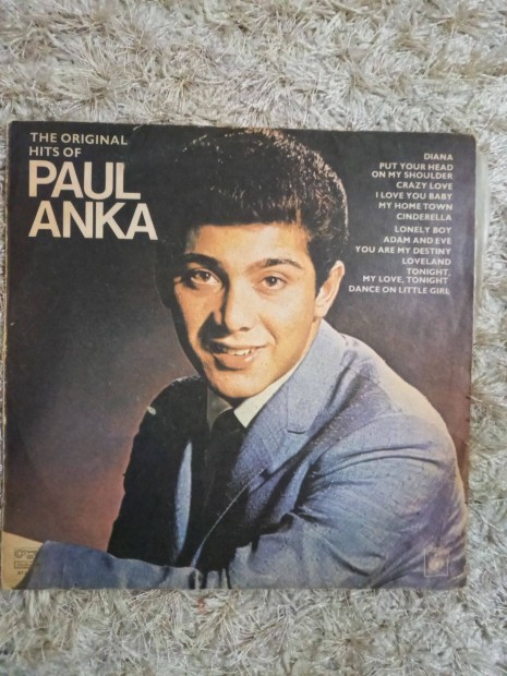 Paul Anka bakelit lemez