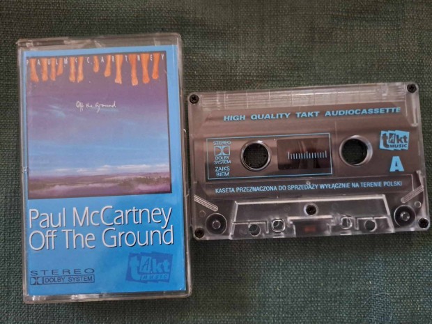 Paul Mccartney - Off the Ground kazetta -Takt