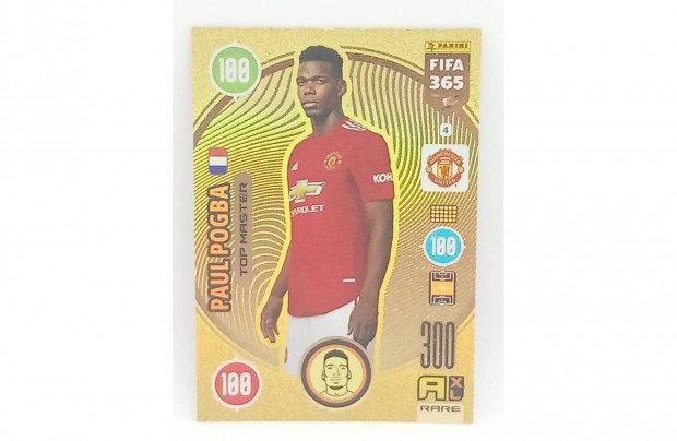 Paul Pogba Fifa 365 Top Master 2020 focis krtya