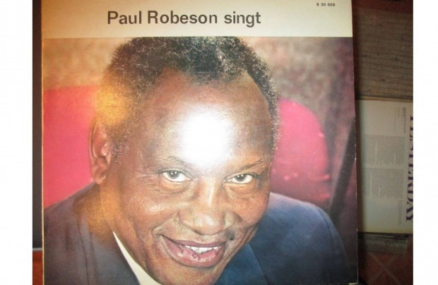 Paul Robeson bakelit hanglemezek eladk