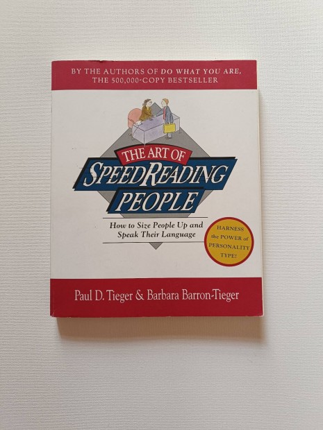 Paul Tieger Art of speed reading people 
