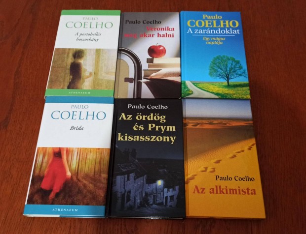 Paulo Coelho knyvcsomag / 6 db knyv