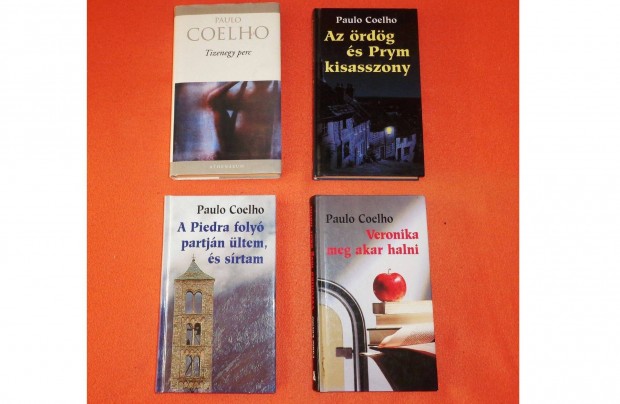 Paulo Coelho knyvek 4 db