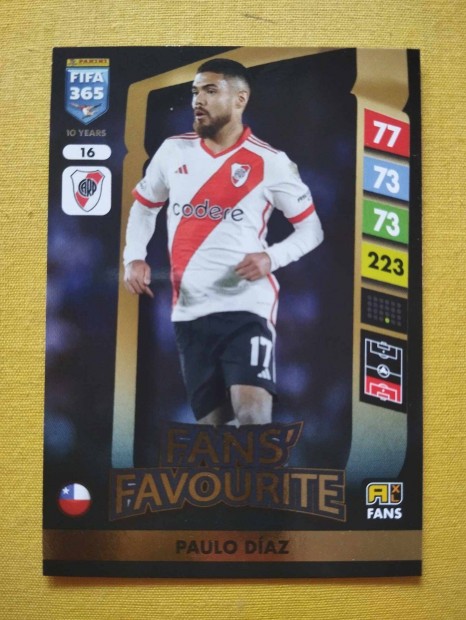 Paulo Diaz (River Plate) FIFA 365 2025 Fans Favourite focis krtya