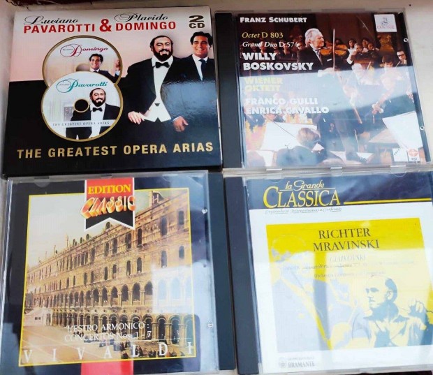 Pavarotti Carreras Domingo cd-n s kazettn