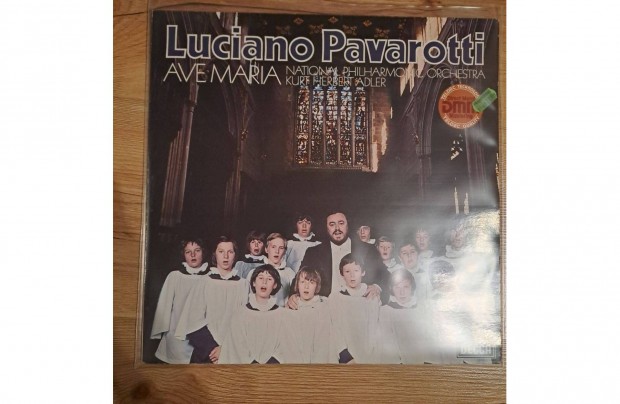 Pavarotti, National Philharmonic Orchestra, Adler Ave Maria LP