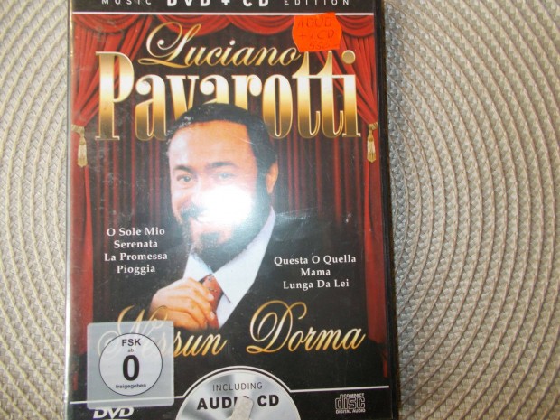 Pavarotti dvd + cd