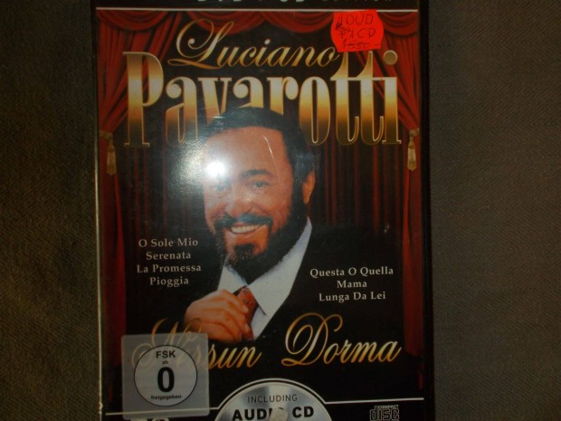 Pavarotti dvd + cd elad