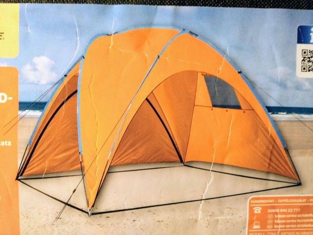 Pavilon Új Cipzározható És Ablakos Oldalfalak 280x280x200cm 2000 mm Gy