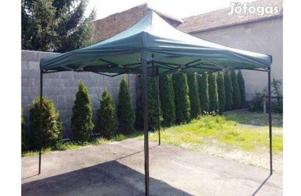 Pavilon kerti piaci rendezvny horgsz stor 3x3m erstett vzll