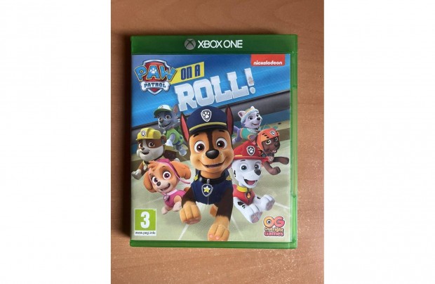 Paw patrol on a roll xbox one-ra elad!