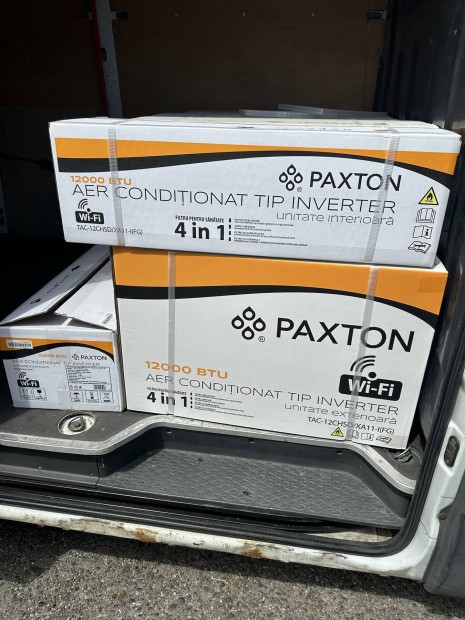 Paxton klíma 3,4KW 12000BTU