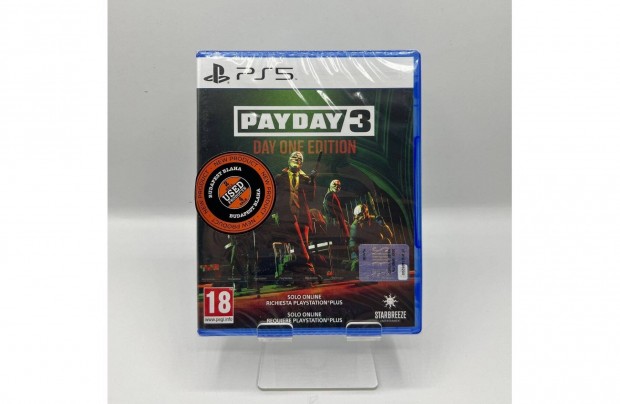 Payday 3 Day One Edition - PS5 játék, új