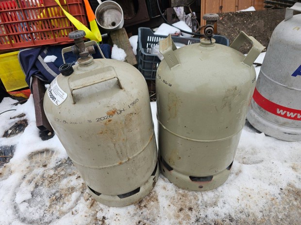 Pb palack prop�n lakokocs g�zpalack �res g�z 11 kg