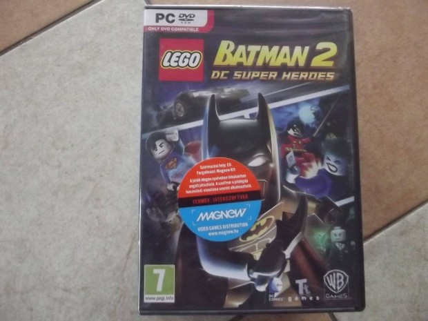 Pc-18 Pc Eredeti Játék : Lego Batman 2. Dc Super Heroes Új Bontatlan