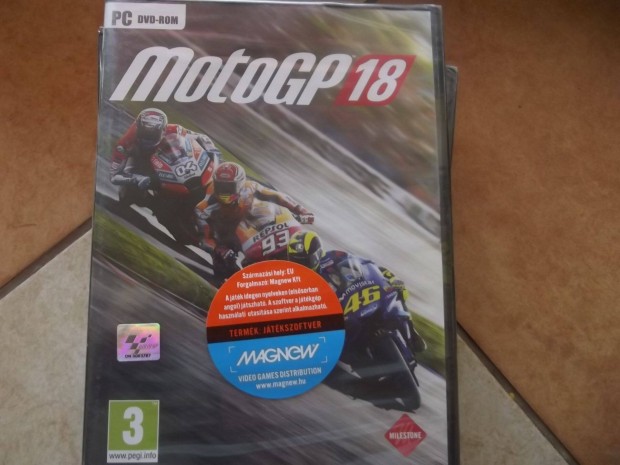 Pc-33 Pc Eredeti játék : Motogp 18 Új Bontatlan