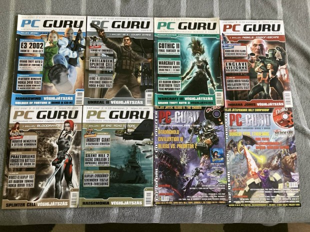 Pc Guru + Gamer magazinok