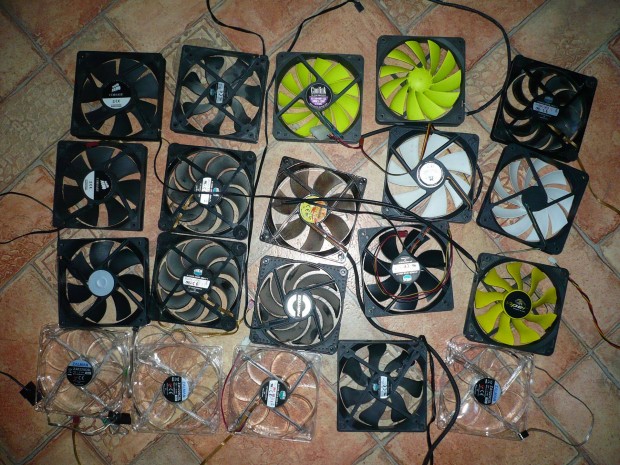 Pc ventiltorok egyben elad