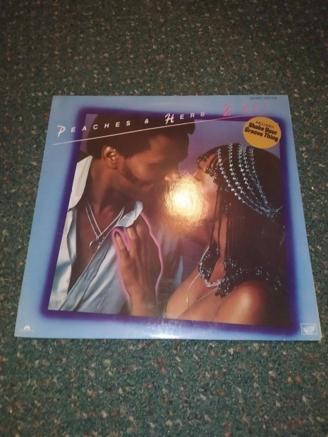 Peaches & Herb 2 Hot! (UK LP 1978)