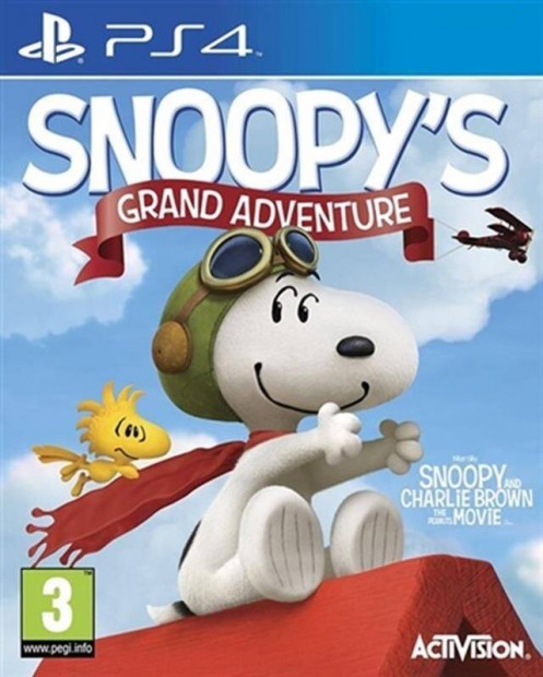 Peanuts Movie Snoopy's Grand Adventure PS4 jtk