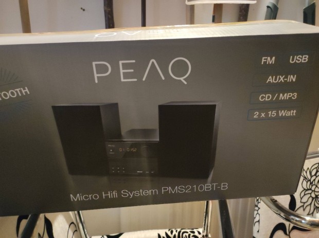 Peaq Micro hifi PMS210BT-B