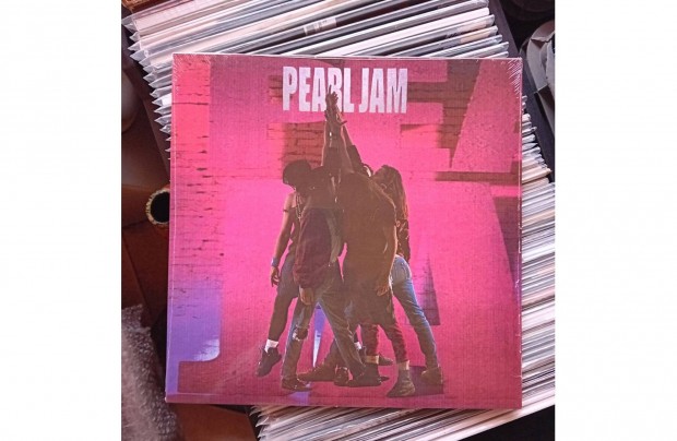 Pearl Jam - Ten Bakelit Lemez LP Bontatlan