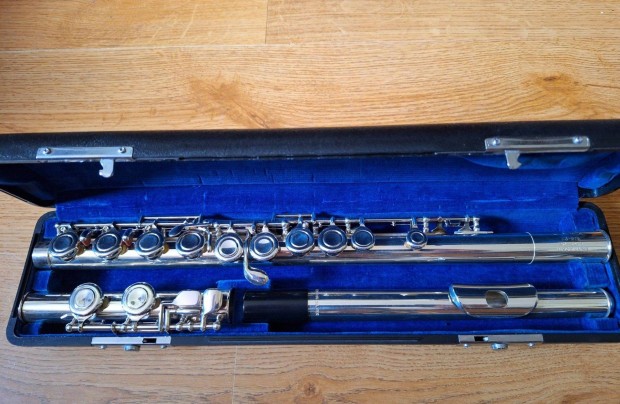 Pearl NS97E No. 20-5945 ezüst fejű japán fuvola, szuper állapotban